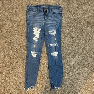 American Eagle destroyed Jeggings